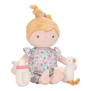 imagen de portada de la muñeca blandita bebé Julia de Little Dutch