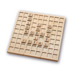 imagen del tablero del Juego Formapalabras en lata de metal de Cayro