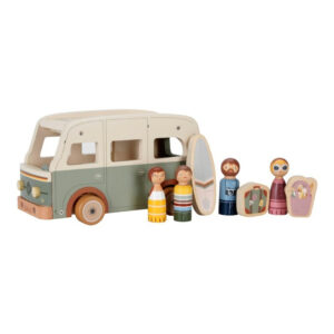 imagen de portada de la Furgoneta retro con muñecos encajables de Little Dutch