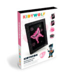 imagen del packaging del Kit creativo con luz neón Kidyneon de Kidywolf
