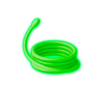 imagen del cable neon del Kit creativo con luz neón Kidyneon Verde de Kidywolf