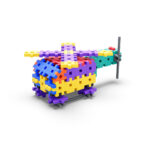 imagen de un helicóptero construido con los Bloques Meli Basic Tech 260 piezas