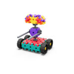 imagen de un robot construido con los Bloques Meli Basic Tech 260 piezas