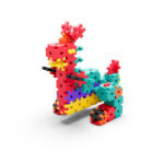 imagen de un dragón construido con los Bloques Meli Basic Tech 520 piezas