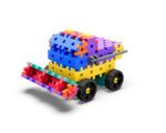 imagen de una excavadora construida con los Bloques Meli Basic Tech 520 piezas