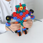 imagen de un robot construido con los Bloques Meli Basic Tech