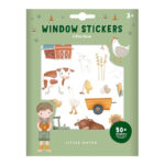 imagen del packaging de las Pegatinas reposicionables Little Dutch Little Farm