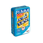 imagen del packaging del Juego Rummi en lata de metal de Cayro