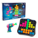 imagen del Juego de construcción con taladro luminoso y tornillos y su packaging
