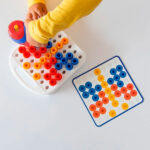 imagen del tablero del Juego de construcción con taladro y tornillos Desing & Drill