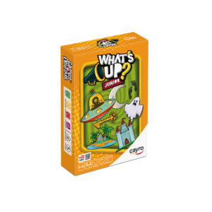 imagen del packaging del Juego de cartas What´s Up Junior de Cayro
