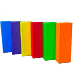 Imagen de todos los colores de Bloques de construcción de espuma giga blocks 24 unidades