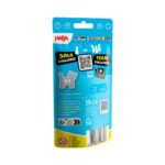 imagen de la parte trasera del packaging del Juego de equilibrio Animales Stacking Challenge Haba