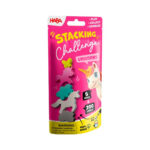 imagen del packaging del Juego de equilibrio Unicornios Stacking Challenge Haba