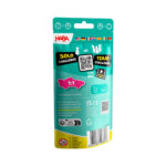 imagen de la parte trasera del packaging del Juego de equilibrio Vehículos Stacking Challenge Haba