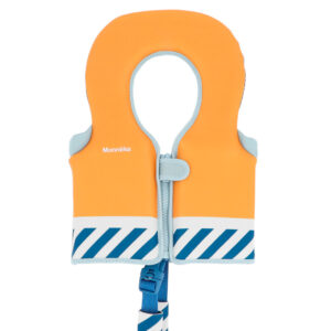 imagen de la parte delantera del Chaleco flotador aprendizaje Rallas Azules talla 1/2