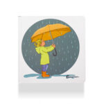 imagen de portada de Un día de lluvia, cuento ilustrado infantil