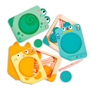 imagen de portada del Kit de dibujo arte en espiral mandalas de de Hape
