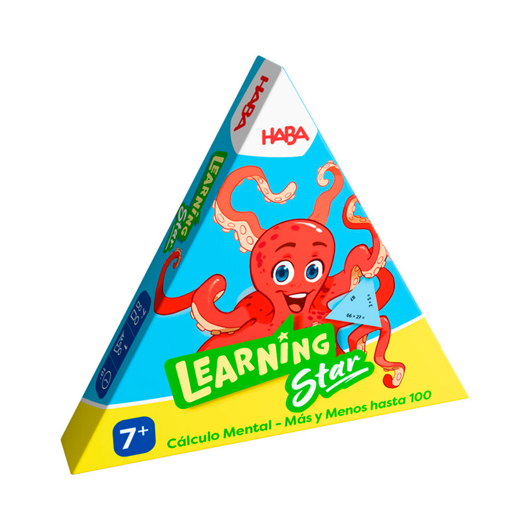 Juego de cálculo mental Learning Star Haba imagen del packaging del Juego de cálculo mental Learning Star Haba