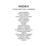 imagen del índice de Fíjate Reptiles y Anfibios Guía para iniciarse en la observación de la naturaleza