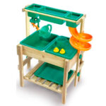 imagen de portada de la Mesa multifuncional para juegos de agua y arena de Hape