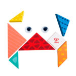 Imagen de Mini tangram de madera de bolsillo de Hape