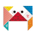 Imagen de figura hecha con Mini tangram de madera de bolsillo de Hape