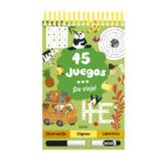 imagen de la portada del Cuaderno de actividades reutilizable 45 juegos Viajes