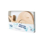 imagen del packaging del Puzzle sensorial Ballena de Petit Boum