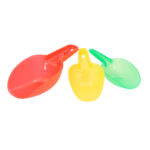 imagen del Set de 3 palas translucidas de colores de Tickit