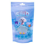imagen del packaging de la Arena kinética Fluffy Sand Azul 90 gramos