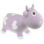 imagen de la Vaca saltarina Lila Pastel de Kidzzfarm