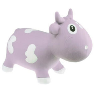 imagen de la Vaca saltarina Lila Pastel de Kidzzfarm