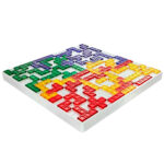 imagen del contenido de Blokus juego de estrategia de Mattel