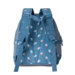 imagen de la parte trasera de la Mochila infantil antiarena Hippos de Monnëka