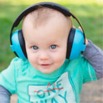 Cascos Banz Anti Ruido Verde lima Baby - Imagen 4