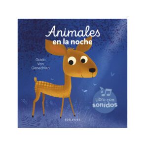 Libro con sonidos animales en la noche