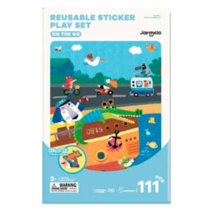 imagen de portada del Libro de pegatinas reposicionables On the Go