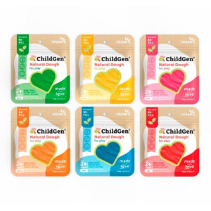 imagen de portada de Plastilina Natural, 6 bolsitas de colores de 125gr