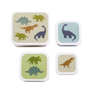 Imagen principal de 4 cajas de almuerzo Dinosaurios A Little Lovely Company