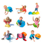 Imagen con varios usos de Bilibo juego de equilibrio y motricidad