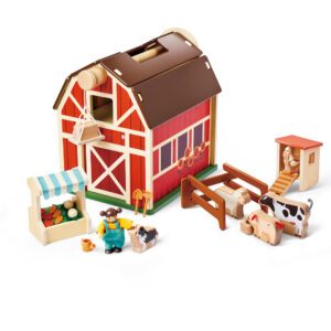 Imagen principal de Granja de madera con accesorios de Hape