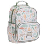 Imagen de lado de Mochila grande Safari Friends de Little Dutch