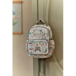 Imagen colgada de Mochila grande Safari Friends de Little Dutch
