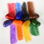 Ceras de soja ecológicas de colores 16 unidades Crayon Rocks